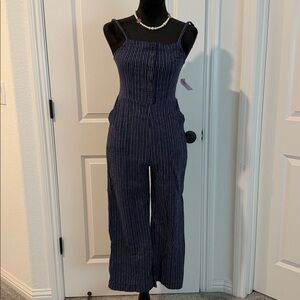 Old Navy Navy Striped Jumpsuit
NWT